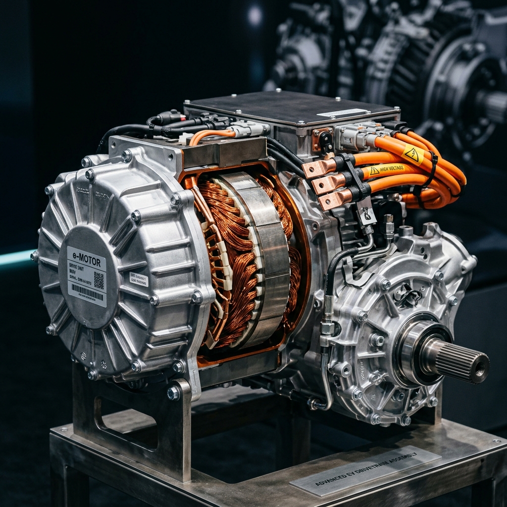 Electric vehicle motor